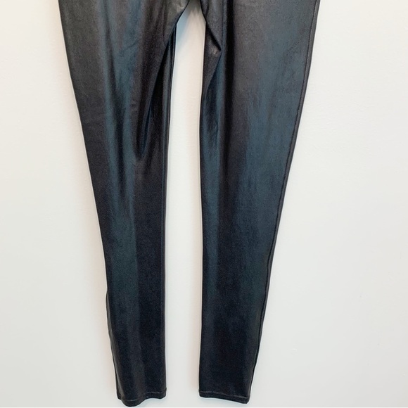 Spanx Faux Leather Legging Medium Black - Picture 9 of 14